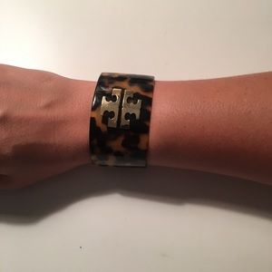 Tory Burch tortoise cuff bracelet